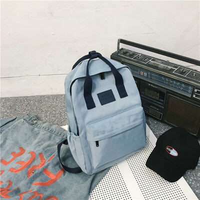 Ins wind bf bag female Korean high school students campus simple Japanese ancient feeling girl backpack backpack
Ins wind bf bag female Korean high school students campus simple Japanese ancient feeling girl backpack backpack