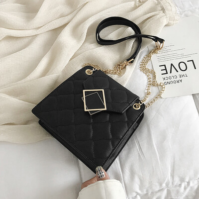 Chic casual temperament Sen wild Messenger bag 2019 new Korean fashion simple rhombic chain shoulder bag
Chic casual temperament Sen wild Messenger bag 2019 new Korean fashion simple rhombic chain shoulder bag