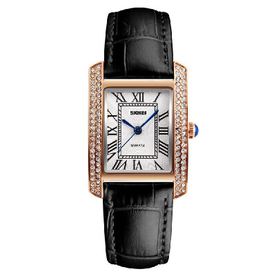 SKMEI 3ATM Water-resistant Fashion Casual Watch Women Quartz Watches Genuine Leather Wristwatch Female Relogio Musculino
SKMEI 3ATM Water-resistant Fashion Casual Watch Women Quartz Watches Genuine Leather Wristwatch Female Relogio Musculino