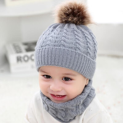 2pcs Toddler Kids Hats Baby Girl Circle Loop Scarf Neckwarmer Boy Infant Winter Crochet Knit Hat Beanie Cap Scarf Set Grey 
2pcs Toddler Kids Hats Baby Girl Circle Loop Scarf Neckwarmer Boy Infant Winter Crochet Knit Hat Beanie Cap Scarf Set Grey