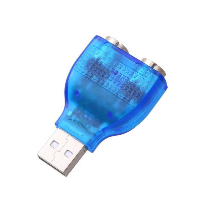 USB to Dual PS2 Adapter USB A Male to PS2 Female Converter Splitter for Mouse Keyboard
USB to Dual PS2 Adapter USB A Male to PS2 Female Converter Splitter for Mouse Keyboard