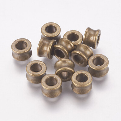 Tibetan Silver European Beads Large Hole Beads Tube Lead Free & Cadmium Free Antique Bronze 8x55mm Hole 45mm
Tibetan Silver European Beads Large Hole Beads Tube Lead Free & Cadmium Free Antique Bronze 8x55mm Hole 45mm