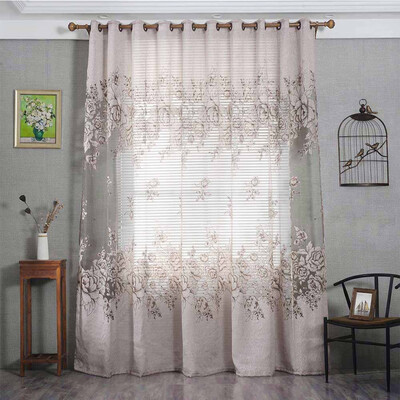 Gobestart Lattice Sheer Curtain Tulle Window Treatment Voile Drape Valance 1 Panel Fabric
Gobestart Lattice Sheer Curtain Tulle Window Treatment Voile Drape Valance 1 Panel Fabric