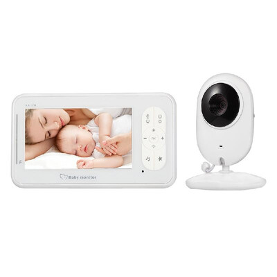 43inch Wireless Video Baby Monitor 2 Way Talk Baby Monitor with Camera Support 4 Cameras VOX Mode Temperature Monitoring IR Night
43inch Wireless Video Baby Monitor 2 Way Talk Baby Monitor with Camera Support 4 Cameras VOX Mode Temperature Monitoring IR Night