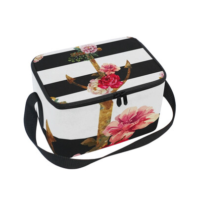 Lunch Box Insulated Lunch Bag Large Cooler Nice Anchor Pattern Tote Bagfor Kids Men Women
Lunch Box Insulated Lunch Bag Large Cooler Nice Anchor Pattern Tote Bagfor Kids Men Women