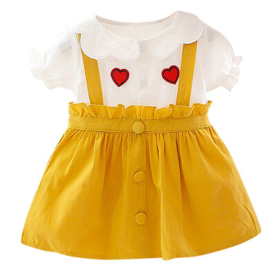 Baby Girls Dress Summer Baby Dress Sleeve Newborn Infant Dresses Cotton Love Toddler Dresses For 0-2T
Baby Girls Dress Summer Baby Dress Sleeve Newborn Infant Dresses Cotton Love Toddler Dresses For 0-2T