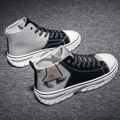 Mens shoes high-top canvas shoes wild trend mens casual shoes fashion tide shoes shoes
Mens shoes high-top canvas shoes wild trend mens casual shoes fashion tide shoes shoes