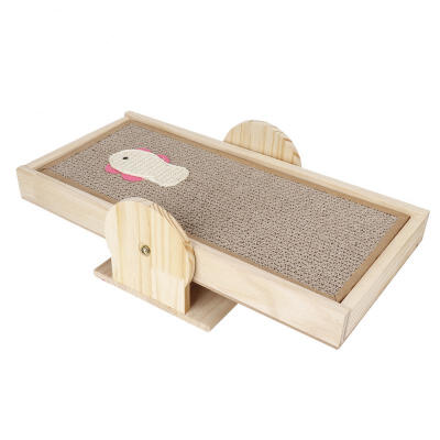 Greensen Durable Funny Wooden Sisal Cat Scratching Board Seesaw Scratch Pad Balance Training Toy
Greensen Durable Funny Wooden Sisal Cat Scratching Board Seesaw Scratch Pad Balance Training Toy