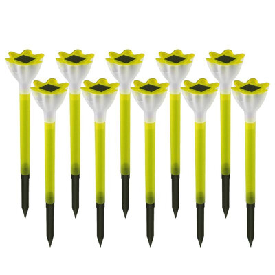 10PcsSet LEDs Solar Powered Lawn Light Flower Shaped Outdoor Landscape Lamp for Pathway Garden Patio Yard Decoration
10PcsSet LEDs Solar Powered Lawn Light Flower Shaped Outdoor Landscape Lamp for Pathway Garden Patio Yard Decoration
