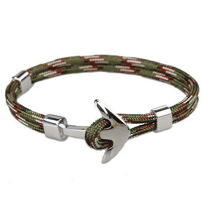 New Black Anchor Bracelet For Men Fashion Handmade Charm Braclet Jewelry Male Accessories
New Black Anchor Bracelet For Men Fashion Handmade Charm Braclet Jewelry Male Accessories