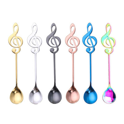 7pcs 304 Stainless Steel Musical Note Spoon Coffee Dessert Ice Stirring Spoon Home Bar Supplies
7pcs 304 Stainless Steel Musical Note Spoon Coffee Dessert Ice Stirring Spoon Home Bar Supplies