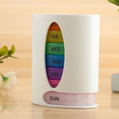 Weekly Pill Organizer 7 Day Pill Box Case Medicine Organizer Tablets Holder Dispenser Waterproof&Portable
Weekly Pill Organizer 7 Day Pill Box Case Medicine Organizer Tablets Holder Dispenser Waterproof&Portable