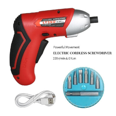 MOSTA 30W 4V1300mAh Cordless Rechargeable Electric Screwdriver 220rpm Charging Screw Driver Li-ion Lithium Battery with 6 Pcs Bon
MOSTA 30W 4V1300mAh Cordless Rechargeable Electric Screwdriver 220rpm Charging Screw Driver Li-ion Lithium Battery with 6 Pcs Bon