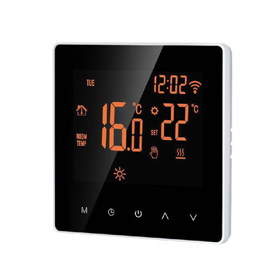 Wi-Fi Smart Thermostat Digital Temperature Controller APP Control LCD DisplayTouch Screen Week Programmable Electric Floor Heating
Wi-Fi Smart Thermostat Digital Temperature Controller APP Control LCD DisplayTouch Screen Week Programmable Electric Floor Heating