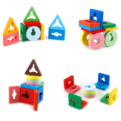 Gotoamei 4 Columns Geometric Building Blocks Kids Children Educational Toys Wooden Toy
Gotoamei 4 Columns Geometric Building Blocks Kids Children Educational Toys Wooden Toy