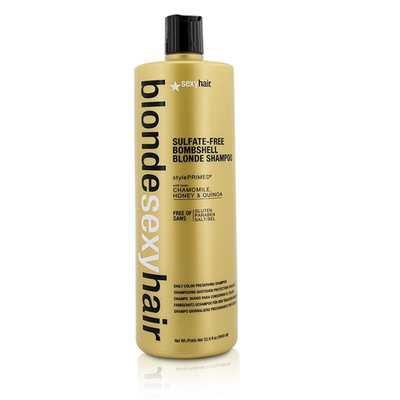 SEXY HAIR CONCEPTS - Blonde Sexy Hair Sulfate-Free Bombshell Blonde Shampoo Daily Color Preserving 1000ml338oz
SEXY HAIR CONCEPTS - Blonde Sexy Hair Sulfate-Free Bombshell Blonde Shampoo Daily Color Preserving 1000ml338oz