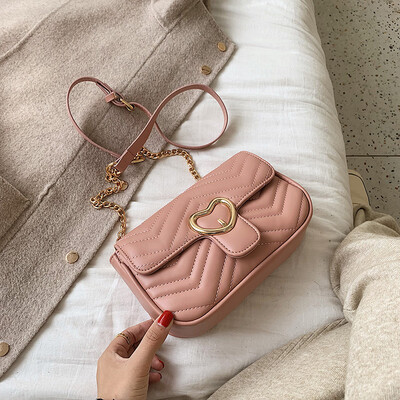 Small bag female new Korean version of the chain shoulder bag fashion wild diagonal small square bag tide
Small bag female new Korean version of the chain shoulder bag fashion wild diagonal small square bag tide