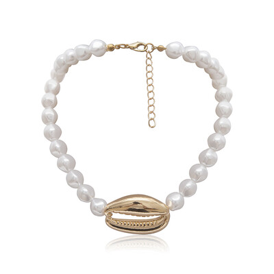 Bohemian Big Shell Pendant Choker Necklace Sexy Trendy Cowries Seashell Imulated Pearl Chain Necklace Wedding Jewelry 2019 New
Bohemian Big Shell Pendant Choker Necklace Sexy Trendy Cowries Seashell Imulated Pearl Chain Necklace Wedding Jewelry 2019 New