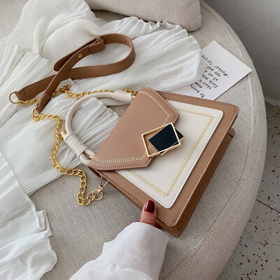 2019 the new Korean version of the chain small square bag 100 leisure student bag slanted color slant female bag tide
2019 the new Korean version of the chain small square bag 100 leisure student bag slanted color slant female bag tide