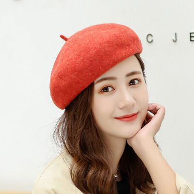 Hat Female Japanese Fall&Winter Wool Berets Retro-vintage 100 Sets Pure Wool Painter Hat Korean Edition Literary Bud Cap
Hat Female Japanese Fall&Winter Wool Berets Retro-vintage 100 Sets Pure Wool Painter Hat Korean Edition Literary Bud Cap