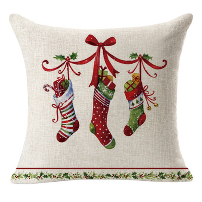 〖Follure〗Christmas Linen Square Throw Flax Pillow Case Decorative Cushion Pillow Cover A
〖Follure〗Christmas Linen Square Throw Flax Pillow Case Decorative Cushion Pillow Cover A
