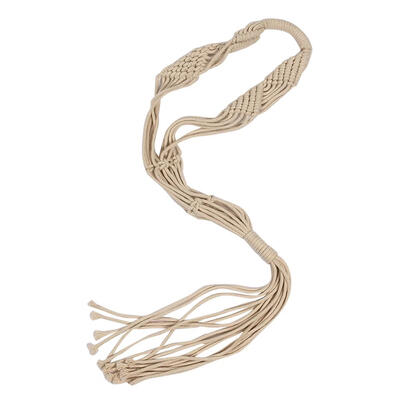 Vintage Macrame Plant Hanger Rope Flowerpot Holder Garden Pot Rope Wall Art
Vintage Macrame Plant Hanger Rope Flowerpot Holder Garden Pot Rope Wall Art