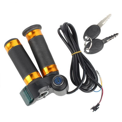 Greensen Digital Twist Throttle Grip with Digital Voltage Display&Lock for E-Bike Scooter Tricycle
Greensen Digital Twist Throttle Grip with Digital Voltage Display&Lock for E-Bike Scooter Tricycle