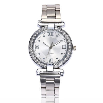 Quartz Round Ladies WristWatch Stainless Steel Womens quartz watch Fashion Business Temperament Beautiful hand clock 2018 D
Quartz Round Ladies WristWatch Stainless Steel Womens quartz watch Fashion Business Temperament Beautiful hand clock 2018 D