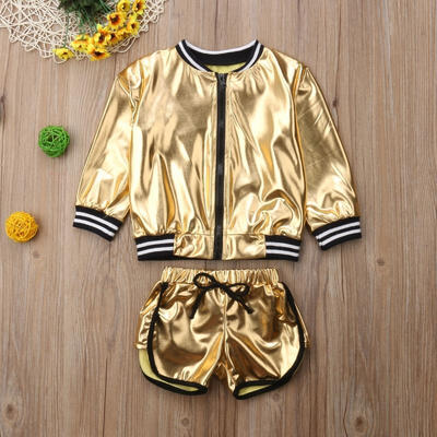 Newborn Baby Girls Fashion Bling Bling Long Sleeve Jacket TopsShorts Pants 2Pcs Outfits
Newborn Baby Girls Fashion Bling Bling Long Sleeve Jacket TopsShorts Pants 2Pcs Outfits
