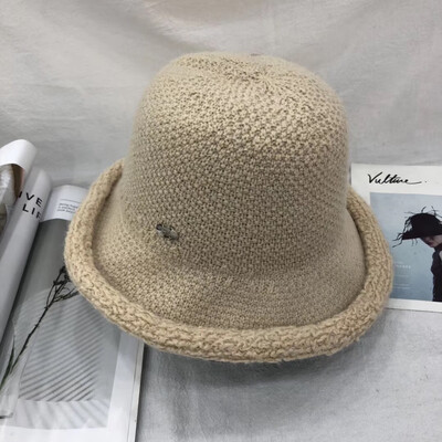 Hat autumn&winter fashion wool warm hat solid color student fisherman hat personality knitted hat hundred set casual basin hat
Hat autumn&winter fashion wool warm hat solid color student fisherman hat personality knitted hat hundred set casual basin hat