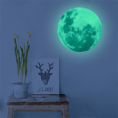 〖Follure〗40cm 3D Large Moon Fluorescent Wall Sticker Removable Glow In The Dark Sticker
〖Follure〗40cm 3D Large Moon Fluorescent Wall Sticker Removable Glow In The Dark Sticker