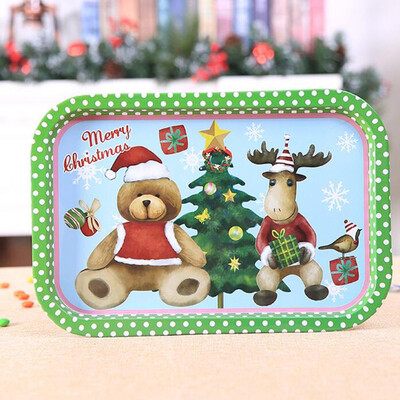 Tailored Christmas dress up ornaments Santa Claus six-color wrought iron plate Christmas
Tailored Christmas dress up ornaments Santa Claus six-color wrought iron plate Christmas