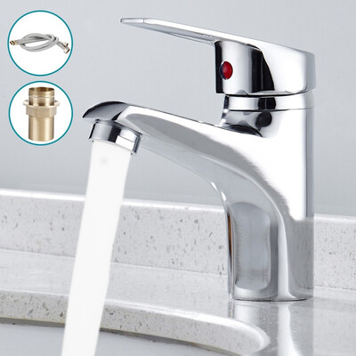 Modern Brass Bathroom Basin Hot Cold Water Mixer Sink Taps Faucet Single Handle
Modern Brass Bathroom Basin Hot Cold Water Mixer Sink Taps Faucet Single Handle