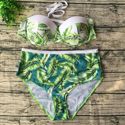 Roseonmyhand Womens Bikini Set High Waist Leaf Padded Swimwear Swimsuit Bathing Plus Size
Roseonmyhand Womens Bikini Set High Waist Leaf Padded Swimwear Swimsuit Bathing Plus Size
