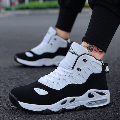 High-top fallwinter sneakers regular mens basketball shoes anti-slip shock-absorbing air cushion shoes breathable wear-resistant
High-top fallwinter sneakers regular mens basketball shoes anti-slip shock-absorbing air cushion shoes breathable wear-resistant