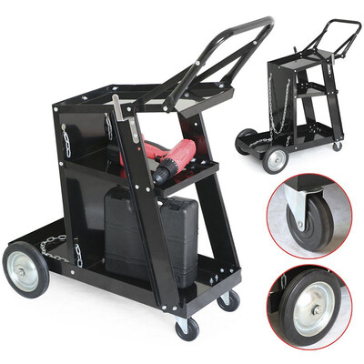 Ktaxon Universal Welding Cart 3 Shelves Plasma Cutter Welding Trolley Tank with Wheels for Mig Tig ARC Welder Storage
Ktaxon Universal Welding Cart 3 Shelves Plasma Cutter Welding Trolley Tank with Wheels for Mig Tig ARC Welder Storage