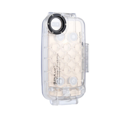 PULUZ for iPhone X & 40m130ft Waterproof Diving Housing Case for Surfing Swimming Photo Video Taking Underwater Cover White
PULUZ for iPhone X & 40m130ft Waterproof Diving Housing Case for Surfing Swimming Photo Video Taking Underwater Cover White