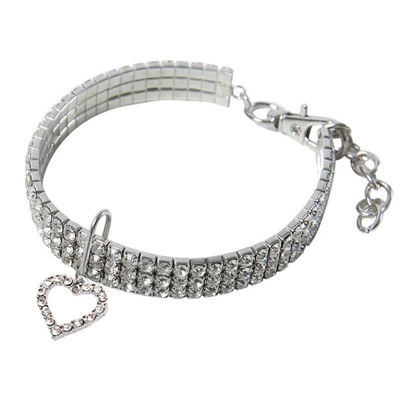 Bling Rhinestone Dog Collar Crystal Necklace Puppy Chihuahua Pet Dog Collars For Small Medium Dogs Mascotas Accessories M L
Bling Rhinestone Dog Collar Crystal Necklace Puppy Chihuahua Pet Dog Collars For Small Medium Dogs Mascotas Accessories M L