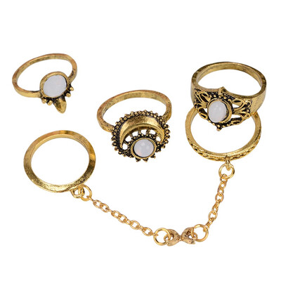 Infinity Alloy Hollow Gemstone Knuckles Ring Set Women Geometric Gold Opal Midi Rings Jewelry Kit
Infinity Alloy Hollow Gemstone Knuckles Ring Set Women Geometric Gold Opal Midi Rings Jewelry Kit