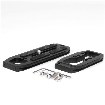 Universal Shape Aluminium Alloy QR Quick Release Plate Camera Holder with 14 Inch Screw Mount Vertical Video Shooting for Tripo
Universal Shape Aluminium Alloy QR Quick Release Plate Camera Holder with 14 Inch Screw Mount Vertical Video Shooting for Tripo