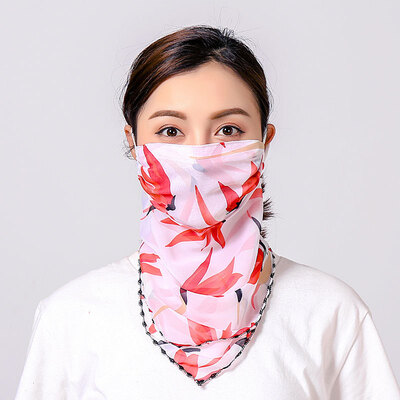 19 summer sun protection neck chiffon mask female flowers antique elegant printing breathable mask square towel factory direct sales
19 summer sun protection neck chiffon mask female flowers antique elegant printing breathable mask square towel factory direct sales
