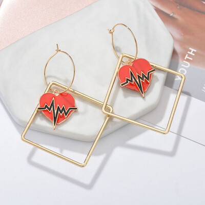 La Melodie Champagne Gold Heart Shaped Round Earrings Bohemian Elizabeth Map Earrings Earrings 2019 DIY Bohemian Style Jewelry
La Melodie Champagne Gold Heart Shaped Round Earrings Bohemian Elizabeth Map Earrings Earrings 2019 DIY Bohemian Style Jewelry
