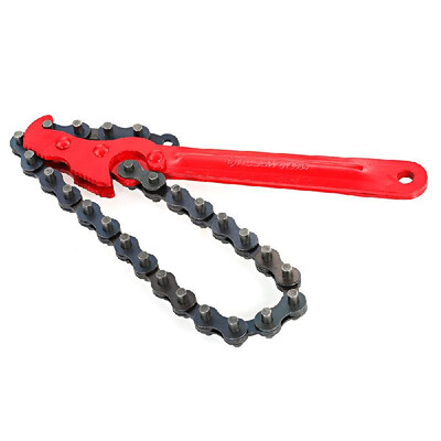 8 Inch Chain Wrench Oil Filter Wrench Spanner Adjustable Removal Universal Auto Car Repair Tools
8 Inch Chain Wrench Oil Filter Wrench Spanner Adjustable Removal Universal Auto Car Repair Tools