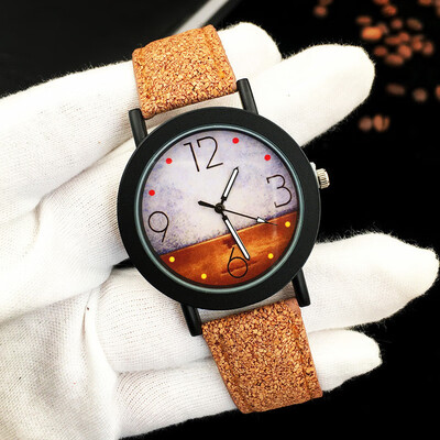 Explosion models European&American flower surface wood grain turntable watch retro striped pattern leather watch
Explosion models European&American flower surface wood grain turntable watch retro striped pattern leather watch