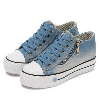 Fashion Women Sneakers Denim Casual Shoes Female Summer Canvas Shoes Trainers Lace Up Ladies Basket femme Stars tenis feminino 3
Fashion Women Sneakers Denim Casual Shoes Female Summer Canvas Shoes Trainers Lace Up Ladies Basket femme Stars tenis feminino 3