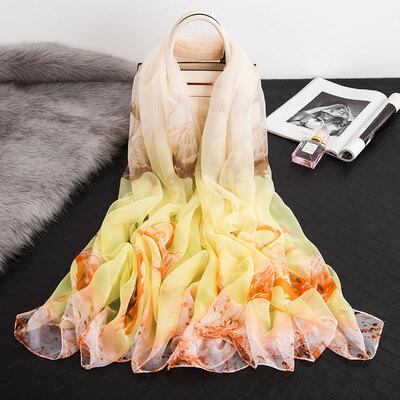 New excellent soft silk scarf female spring&autumn summer scarf thin section shawl long paragraph wild sunscreen scarf
New excellent soft silk scarf female spring&autumn summer scarf thin section shawl long paragraph wild sunscreen scarf