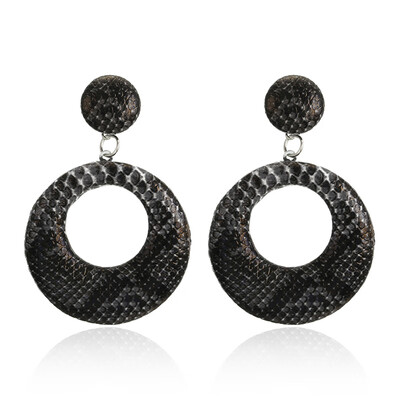 New Fashion Big Round Geometric Drop Earrings for Women Punk Vintage Statement Earrings Snake Skin Party Jewelry Gift
New Fashion Big Round Geometric Drop Earrings for Women Punk Vintage Statement Earrings Snake Skin Party Jewelry Gift