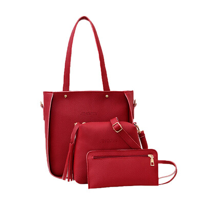 Tailored Women Bag Three Sets Large Capacity Shoulder Bag Messenger Mobile Handbags BK
Tailored Women Bag Three Sets Large Capacity Shoulder Bag Messenger Mobile Handbags BK