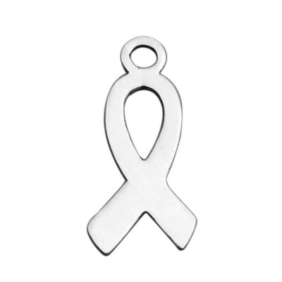 304 Stainless Steel Charms Awareness Ribbon Stainless Steel Color 145x61x1mm Hole 15mm
304 Stainless Steel Charms Awareness Ribbon Stainless Steel Color 145x61x1mm Hole 15mm