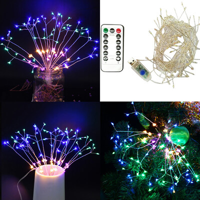 Gobestart Firework Lights LED String Lights 8 Modes Dimmable Fairy Lights with Remote Cont
Gobestart Firework Lights LED String Lights 8 Modes Dimmable Fairy Lights with Remote Cont